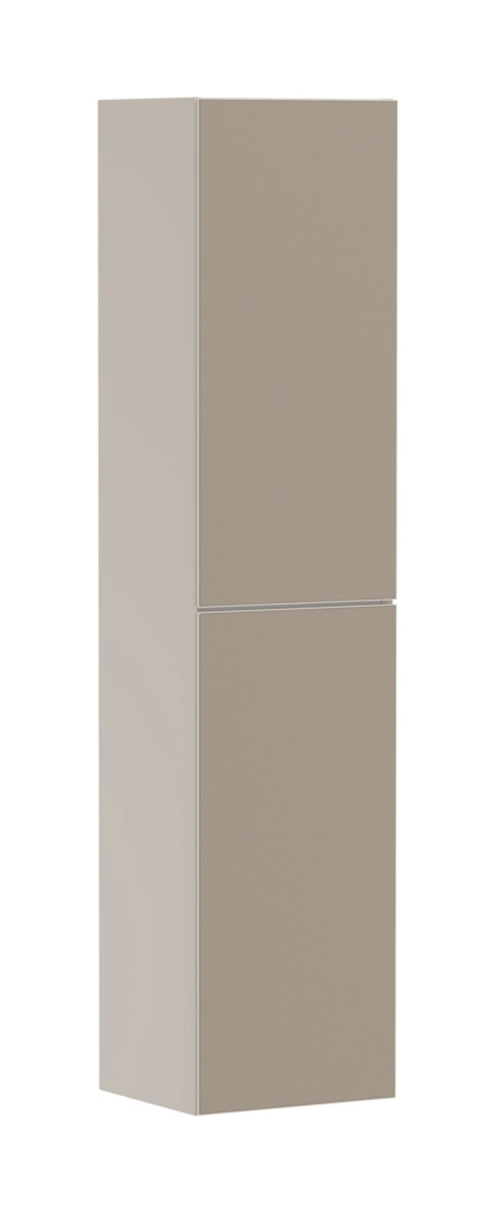 https://raleo.de:443/files/img/11eeea3c9a04144092906bba4399b90c/size_l/Hansgrohe-HG-Xevolos-E-Hochschrank-Sandbeige-Matt-400-360-Tueranschlag-links-Bronze-Struktur-54219390 gallery number 1